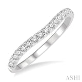 .25CTRDDM CURVED BAND WG 14K-H*