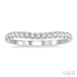 .25CTRDDM CURVED BAND WG 14K-H*