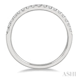 .25CTRDDM CURVED BAND WG 14K-H*