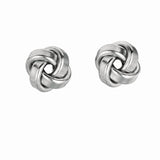 Sterling Silver Small Polished Love Knot Earring