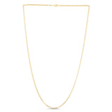 14K Yellow Gold 2.5mm Lite Rolo 20 Chain with Lobster Lock