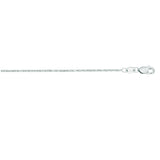 14K White Gold 0.9mm Lumina 20 Chain with Lobster Lock