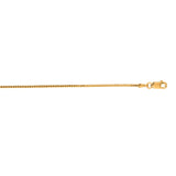 14K Yellow Gold 1.2mm Franco 24 Chain with Lobster Lock