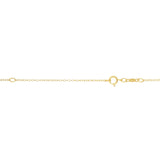 14K Yellow Gold 1.3mm Extendable 18 Chain with Lobster Lock. Jump Ring at 16 inches.