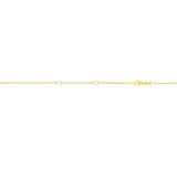 14K Yellow Gold 1.3mm Double Extendable Diamond Cut Cable 18 Chain with Lobster Lock. Jump Ring at 16 and 17 inch.