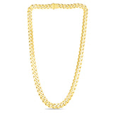 14K Yellow Gold 9.5mm Lite Miami Cuban 7 Bracelet
