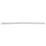 14K White Gold 9.5mm Lite Miami Cuban 8.25 Chain Bracelet