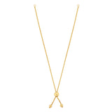 14K Yellow Gold 8 Round Wheat Chain with Ball Slide Friendship Bracelet