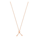 14K Rose Gold 8 Round Wheat Chain with Ball Slide Friendship Bracelet