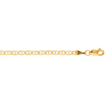 14K Yellow Gold 20 3.2mm Mariner Chain