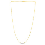 10K Yellow Gold 1.5mm Singapore 18 Chain with Lobster Lock