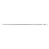 Sterling Silver 1.3mm Round Box 20 Chain with Lobster Clasp