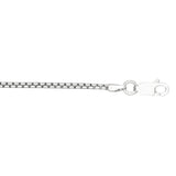 Sterling Silver 1.8mm Round Box 20 Chain with Lobster Clasp