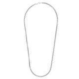 Sterling Silver 4.4mm Round Box 22 Chain with Lobster Clasp