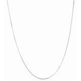 Sterling Silver 1.4mm Diamond Cut Cable 24 Chain with Lobster Clasp