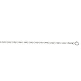 Sterling Silver 2.2mm Diamond Cut Cable 16 Chain with Lobster Clasp