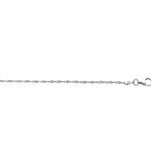 Silver 1.5mm Singapore 20 Chain with Lobster Lock