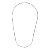Sterling Silver 3.6mm Rope 30 Chain with Lobster Clasp