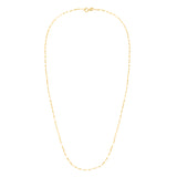 14K Yellow Gold 1.4mm Mirror Rolo 18 Chain with Lobster Lock
