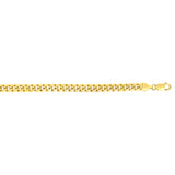 14K Yellow Gold 24 2.6mm Miami Cuban Chain with Lobster Clasp