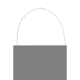 Silver 18 with Rhodium Finish 3.15mm Diamond Cut/Textured Rolo Chain with Lobster Clasp