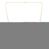 14K Yellow Gold 1.9mm French Cable 24 Chain with Lobster Clasp