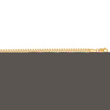 14K Yellow Gold 3.6mm Gourmette 18 Chain