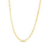 10K Yellow Gold 18 2.5mm French Cable Chain Necklace with Lobster Clasp