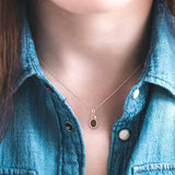 1/3 Ctw Round Cut White and Champagne Brown Diamond Pendant in 10K Rose Gold with Chain