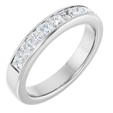 Platinum 1 1/2 CTW Lab-Grown Diamond Band