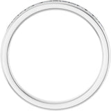 Platinum 1/2 CTW Natural Diamond Band