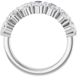 Platinum 2 1/2 CTW Lab-Grown Diamond Anniversary Band