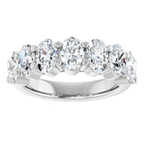 Platinum 2 1/2 CTW Lab-Grown Diamond Anniversary Band