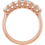 10K Rose Gold 1 3/4 CTW Natural Diamond Anniversary Band