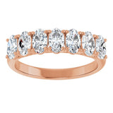 10K Rose Gold 1 3/4 CTW Natural Diamond Anniversary Band