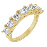 10K Yellow Gold 1 3/4 CTW Natural Diamond Anniversary Band