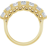 10K Yellow Gold 1 3/4 CTW Natural Diamond Anniversary Band