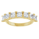 10K Yellow Gold 1 3/4 CTW Natural Diamond Anniversary Band