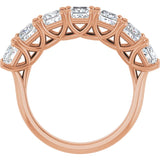 10K Rose Gold 2 1/8 CTW Natural Diamond Anniversary Band