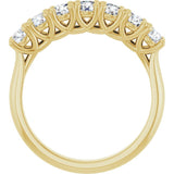 10K Yellow Gold 7/8 CTW Lab-Grown Diamond Anniversary Band
