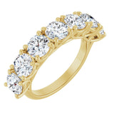 10K Yellow Gold 3 1/2 CTW Lab-Grown Diamond Anniversary Band