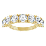 10K Yellow Gold 3 1/2 CTW Lab-Grown Diamond Anniversary Band
