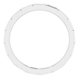 10K White Gold 1/3 CTW Natural Diamond Eternity Band Size 6