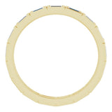 10K Yellow Gold 1/2 CTW Natural Diamond Eternity Band Size 6.25