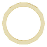 10K Yellow Gold 3/8 CTW Natural Diamond Eternity Band Size 5