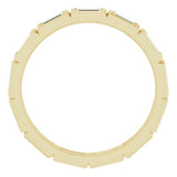 10K Yellow Gold 1 1/8 CTW Natural Diamond Eternity Band Size 8