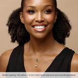 Sterling Silver 5/8 CTW Lab-Grown Diamond 18" Necklace