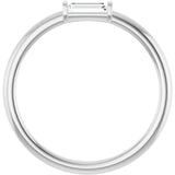 14K White Gold 1/6 CTW Lab-Grown Diamond Stackable Ring