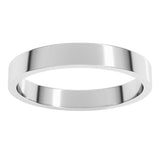 Sterling Silver 3 mm Flat Band Size 7