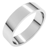 Sterling Silver 5 mm Flat Band Size 11